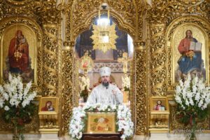 Проповідь Блаженнійшого Митрополита Київського і всієї України Епіфанія в день свята Преображення Господнього