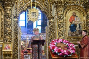 Проповідь Блаженнійшого Митрополита Київського і всієї України Епіфанія в день свята Винесення чесних древ животворчого Хреста Господнього